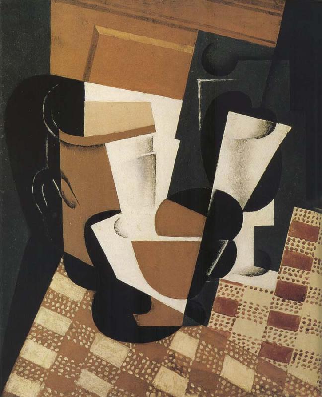 Juan Gris Water bottle and cup